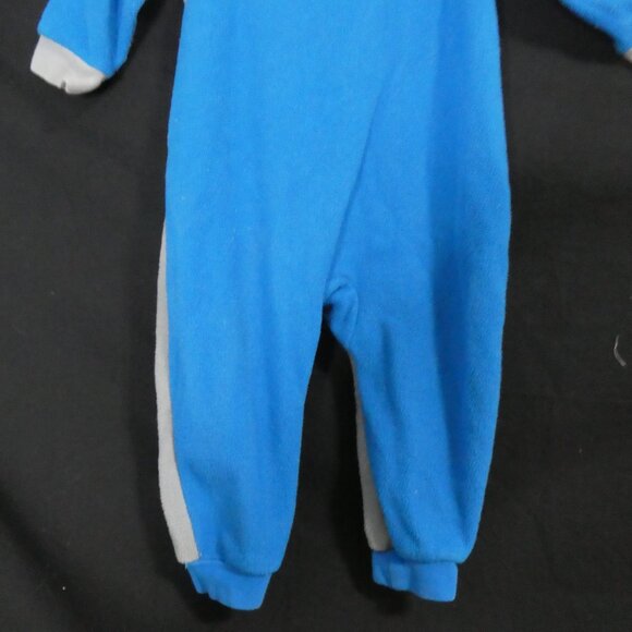 DC SUPER FRIENDS | 12 months | Batman Fleece Zip-Up Pajama Onesie - Picture 12 of 14